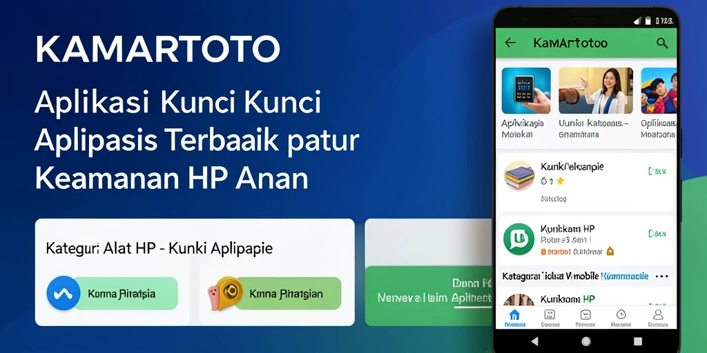 Antarmuka KAMARTOTO menampilkan fungsi kunci aplikasi yang mudah diakses.